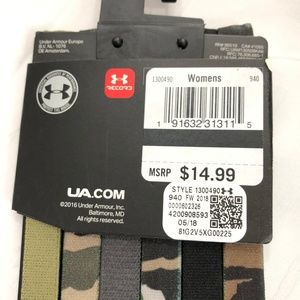 under armour camo headbands